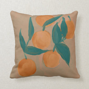oranje kussen
