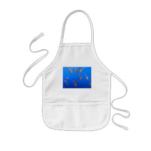 Oranje kwal Apron Kinder Schort