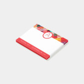 Oranje kwaliteit post-it® notes (Schuin)