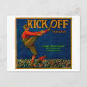 Oranje labelRedlands, CA Briefkaart (Voorkant)