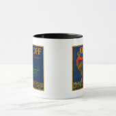 Oranje labelRedlands, CA Mok (Midden)