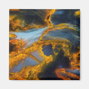 Oranje Laced Pietersite Magneet