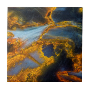 Oranje Laced Pietersite Tegeltje