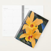 Oranje Laeliocattleya Orchids Floral Planner (Display)