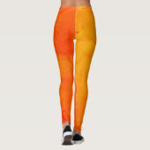 Oranje Leggings (Achterkant)
