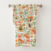 Oranje lentevloeren bad handdoek (Insitu)