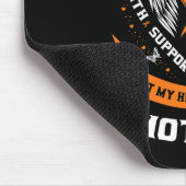 Oranje Leukemie Bewustzijn Moeder Je Vleugels werd Muismat (Hoek)