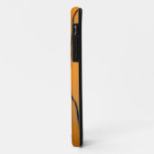 oranje lightning iphone hoesje (Achterkant/links)