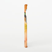 Oranje Lilly Flower Blossom Samsung Galaxy Hoesje (Linkerkant)