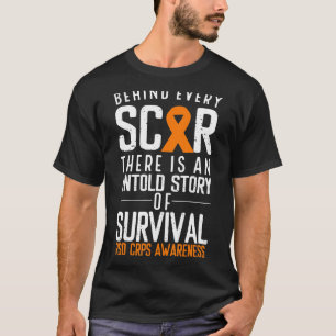 Oranje lint achter elke litteken overlevende RSD C T-shirt