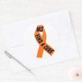 Oranje lint bewustzijn, Sticker (Envelop)
