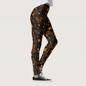 Oranje lint multiprint...RSD/CRPS Leggings (Rechts)