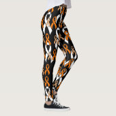 Oranje linten...RSD/CRPS Leggings (Rechts)