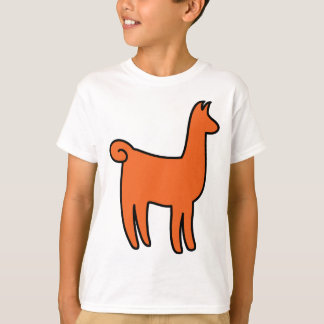 Oranje Llama Apparel T-shirt