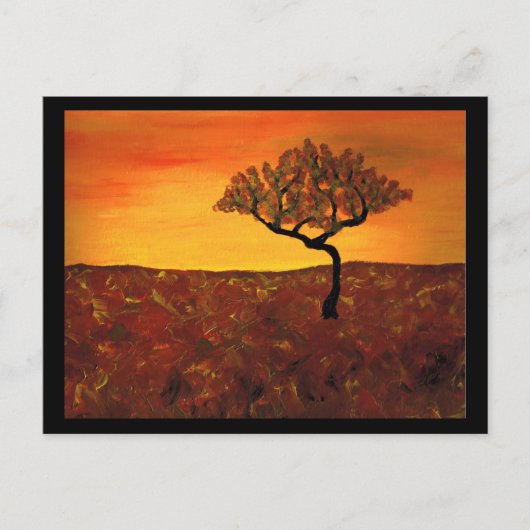 Oranje luchtruim briefkaart (Voorkant)