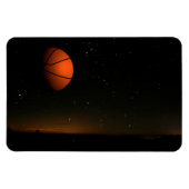 Oranje maan magneet (Horizontaal)