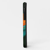 Oranje madeliefbloem Case-Mate iPhone case (Achterkant/links)