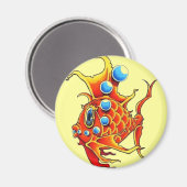 oranje magneten (Voorkant / Achterkant)