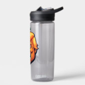 Oranje Man Trump Pumpkin Head Waterfles (Links)