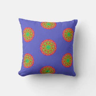 Oranje Mandala Boho Square Pillow Kussen