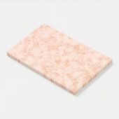 Oranje marmeren post-it notities post-it® notes (Schuin)