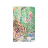Oranje Mermaid Pocket Journal-reisbandopnemer Journal (Voorkant)
