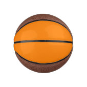 Oranje Mini Basketball Basketbal (Voorkant)