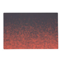 Oranje, modern, urbane halftoonstippen patroonontw