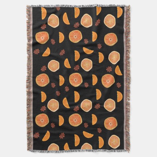 Oranje moestjes en kaneel deken (Voorkant Verticaal)