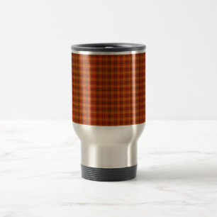 Oranje Mok met Tartan Reis/Commuter