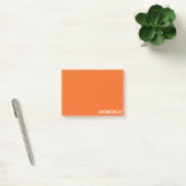 Oranje monboogvlinder post-it® notes (Kantoor)