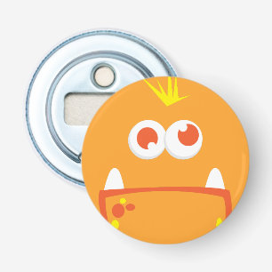 Oranje monster Face Bottle Open Button Flesopener