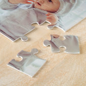 Oranje multi-fotocollage naam legpuzzel (Zijkant)