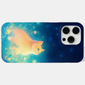 Oranje mystieke kattentuin Case-Mate iPhone case (Achterkant (horizontaal))