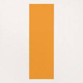 Oranje Namaste yogamat (Achterkant)