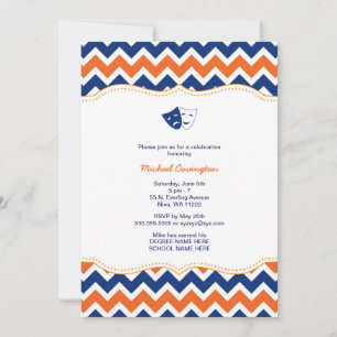 Oranje Navy Drama School Afstuderen  Kaart