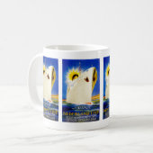 Oranje ~ Nederland Line Koffiemok (Voorkant links)