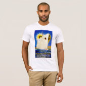 Oranje ~ Nederland Line T-shirt (Voorkant volledig)