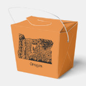 Oranje Oregon Take Out Favor Box Bedankdoosjes (Achterkant)