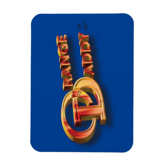 Oranje papa 3D Magneet (Verticaal)