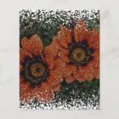 Oranje papierblad (Voorkant)