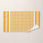 Oranje Patchwork Bad Handdoek (Handdoek)