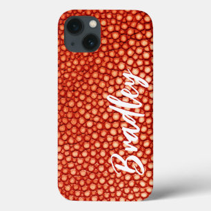 Oranje patroon iPhone 13 hoesje