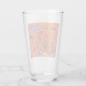 Oranje patroon glas (Achterkant)