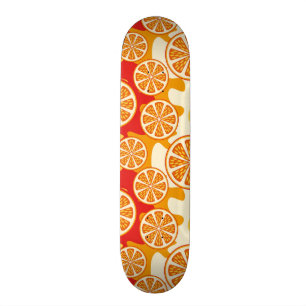 Oranje patroon skateboard