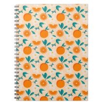 Oranje Patroon | Verse Citrus Ontwerp