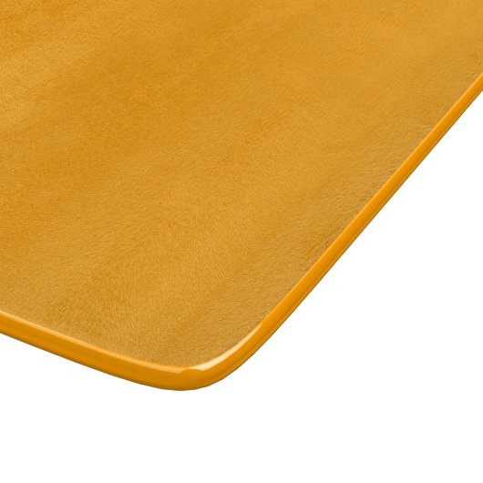 Oranje Peel Solid Color Snijplank (Hoek)