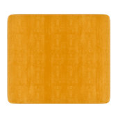 Oranje Peel Solid Color Snijplank (Voorkant)