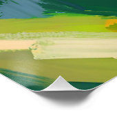 Oranje Perfect Poster (Hoek)