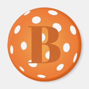 Oranje Pickleball Monogram Magneet